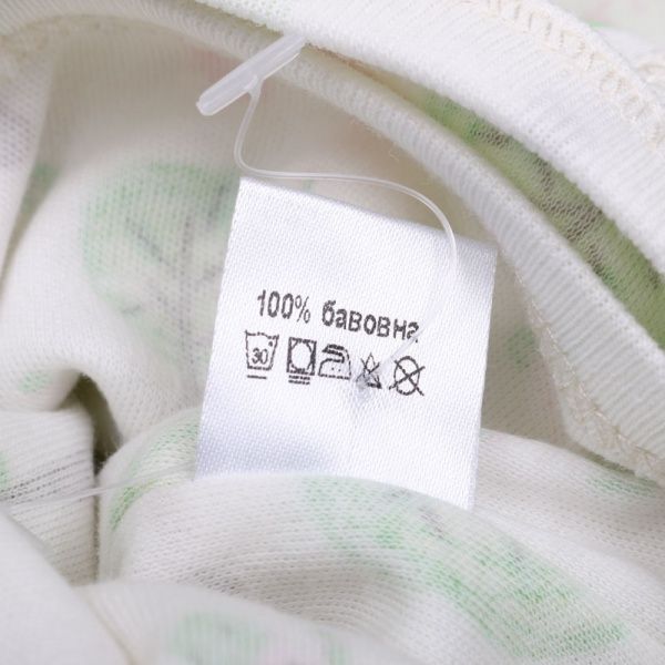 Комбинезон Фламинго р.62 белый с принтом 486-222 