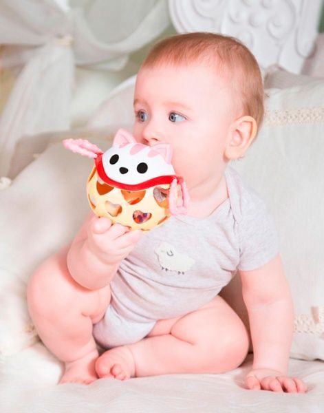  Bebelino Мягкий мячик-кот 58058