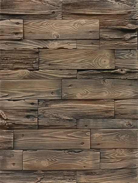 Плитка гипсовая прямая RUSTIKA Торонто коричневая 0,43 кв.м 