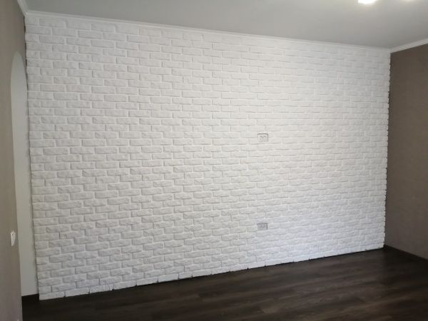 Плитка гіпсова 3D-панель Gipster Stone без покриття 0,25 кв.м