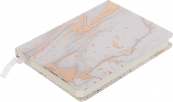 Блокнот Розовый мрамор 1 14,5х10,5 см