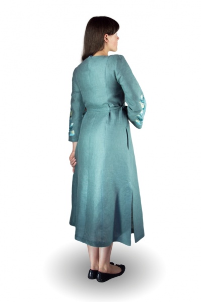 Сукня Галерея льону Тиса темно-полиновий р. 46 0080/46/1401 