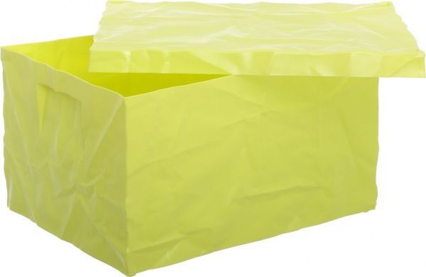Короб пластиковий 412230-379 Krinkle із кришкою 222xжовтий мм
