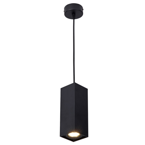 Светильник подвесной Victoria Lighting 1x50 Вт GU10 черный Isa/SP1 black 