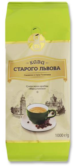 Кава в зернах Віденська кава Марципанова 1000 г