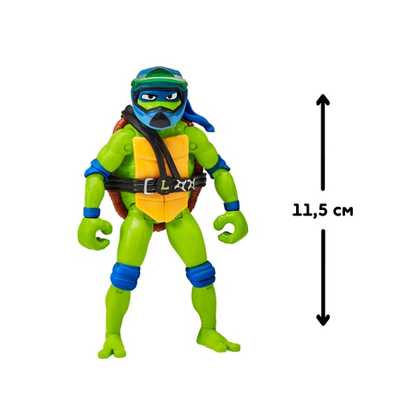 Ігрова фігурка TMNT Бойовий транспорт з фігуркою Леонардо на мотоциклі 83431 