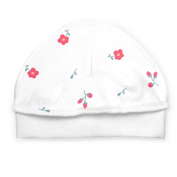 Шапочка дитяча Софія Flowers Маки р.38 білий 443238