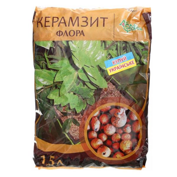 Дренаж керамзитовий Дім, сад, город Флора 1,5 л