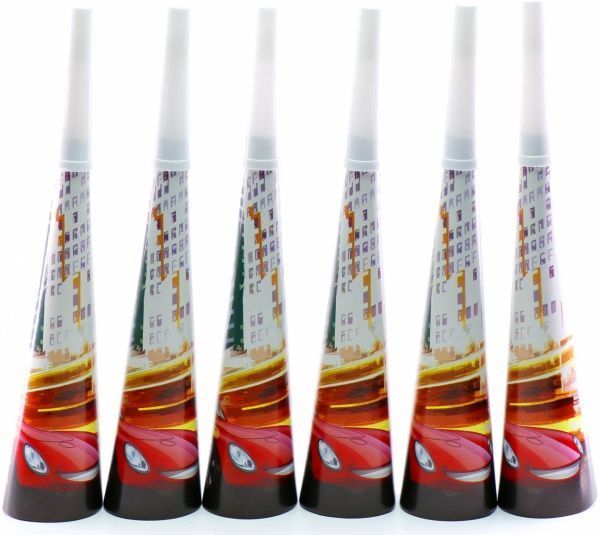 Дудка праздничная Свято світ Машина 6 шт.