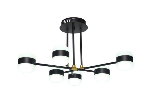 Люстра светодиодная Blitz 6x6 Вт черный 9450-46 