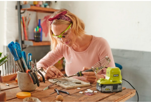 Паяльник RYOBI ONE+ без АКБ та ЗП R18SOI-0