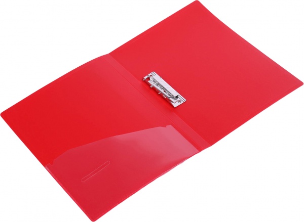 Папка А4 с боковым прижимом CLIP В красный UP! (Underprice)