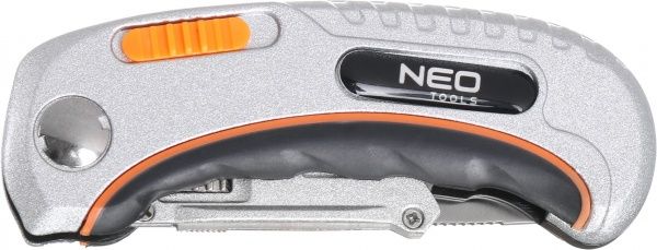 Нож NEO tools складывающийся с фиксатором 63-711