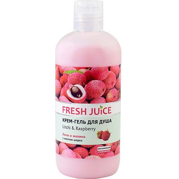 Гель для душа Fresh Juice Личи и малина 500 мл