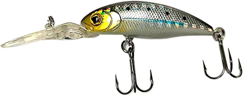 Воблер Takai 4,5 г 45 мм silver Minnow (0-1m) B08