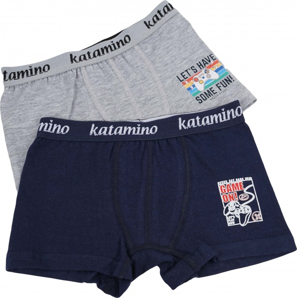 Набір трусів для хлопчика KATAMINO K128170 2 шт. р.93 темно-синій/сірий 