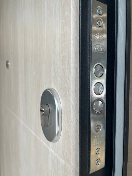 Двері вхідні Tarimus Аріна графіт / дуб немо лате 2050x960 мм ліві