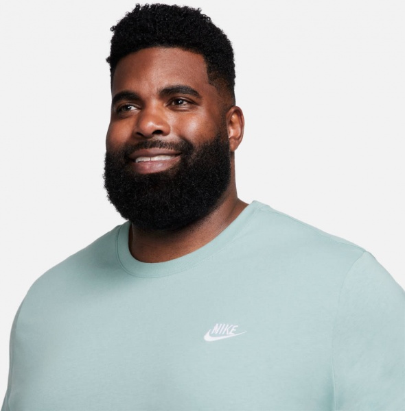 Футболка Nike M NSW CLUB TEE AR4997-310 р.XL зелений