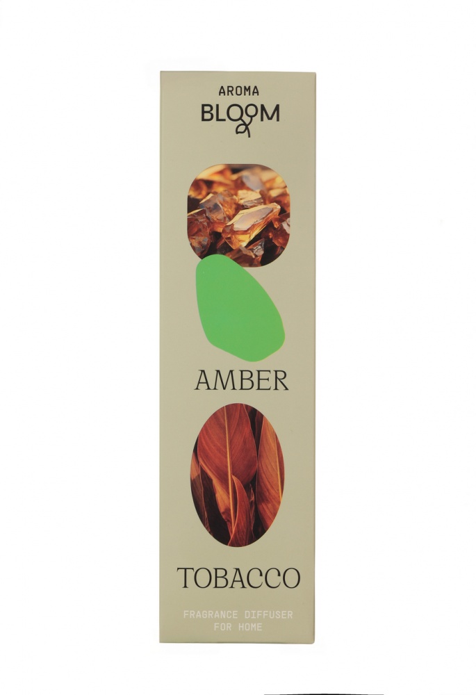 Аромадифузор з паличками Aroma Bloom Amber Tobacco 100 мл