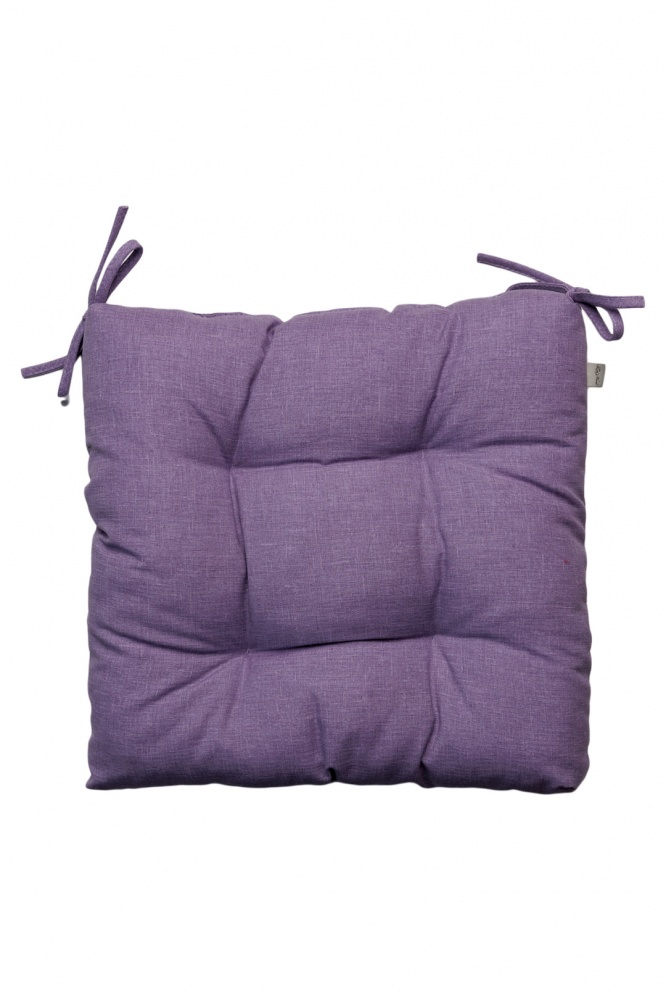 Подушка на стілець Lemons & Lavender 40х40 фіолетовий La Nuit