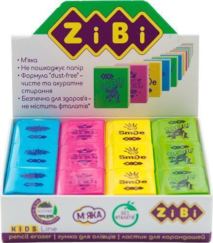 Гумка Книжка ZB.5454 асорті ZiBi