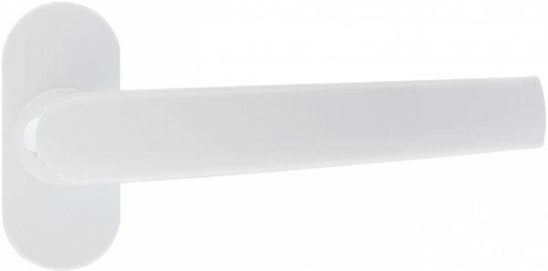 Ручка пластикова біла 