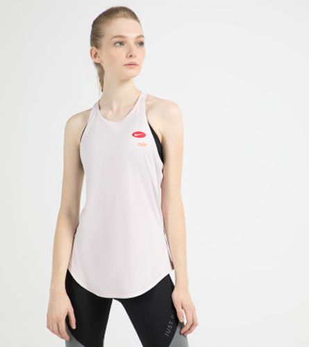 Майка Nike W NK NVLT TP BT ICNCLSH CJ3446-699 S рожевий