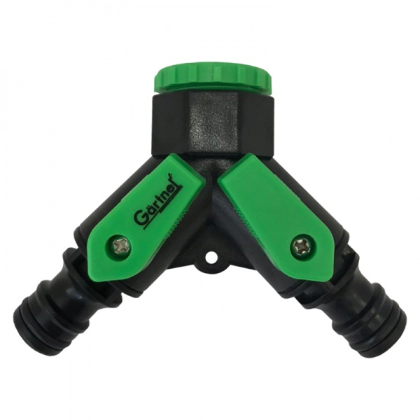 Распределитель Gartner 2-канальный с внутренней резьбой 3/4″ та 1″ 80050020