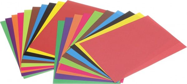 Набор цветного картона и бумаги Shark 20 листов Shark