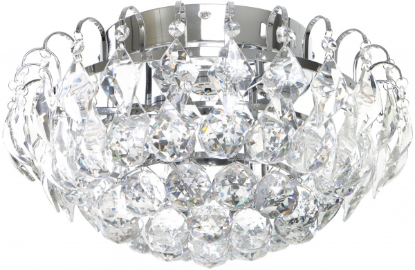 Світильник настінно-стельовий Globo TOULOUSE 4x40 Вт прозорий 46634-4 