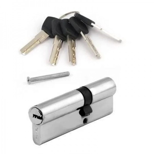 Цилиндр Avers DM 60x30 ключ-ключ 90 мм хром