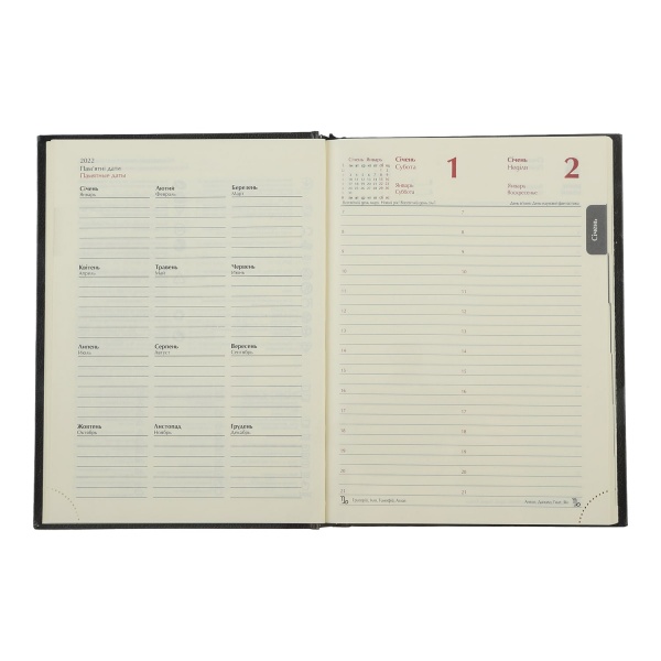 Дневник датированный Enigma коричневый Buromax Bravo A5 2022 BM.2113-25