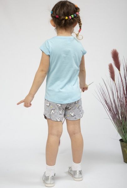 Костюм для дівчаток Luna Kids Unikorn р.110-116 блакитний 0033/12012 