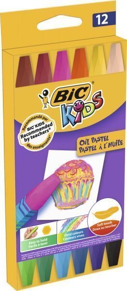 Мел масляный Oil Pastel BIC
