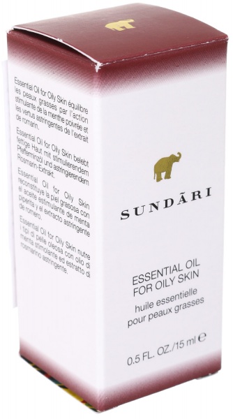 Масло для лица Sundari Essential Oil For Oily Skin 15 мл