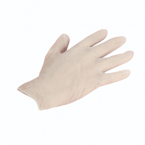 Рукавички Petruzalek вінілові неопудрені 100 шт./уп. (1030679) р. XL білий