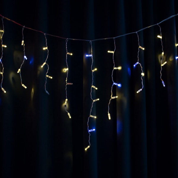 Электрогирлянда Starlight Бахрома Flash IP44 (57266) встроенный светодиод (LED) 75 ламп 2 м 