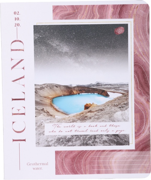 Тетрадь школьная Лайтгрин 60 листов в клеточку