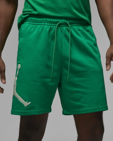 Шорты Nike M J ESS FLC HBR SHORT DX9667-310 р. L зеленый