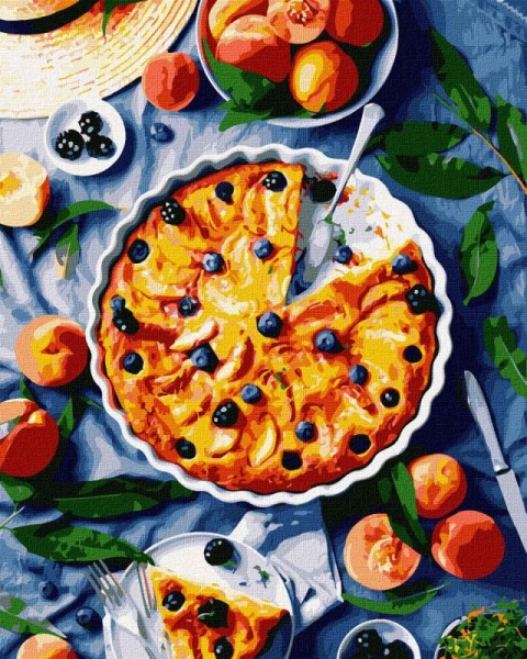 Картина по номерам Персиковый соблазн 40x50 см 40x50 см Идейка 