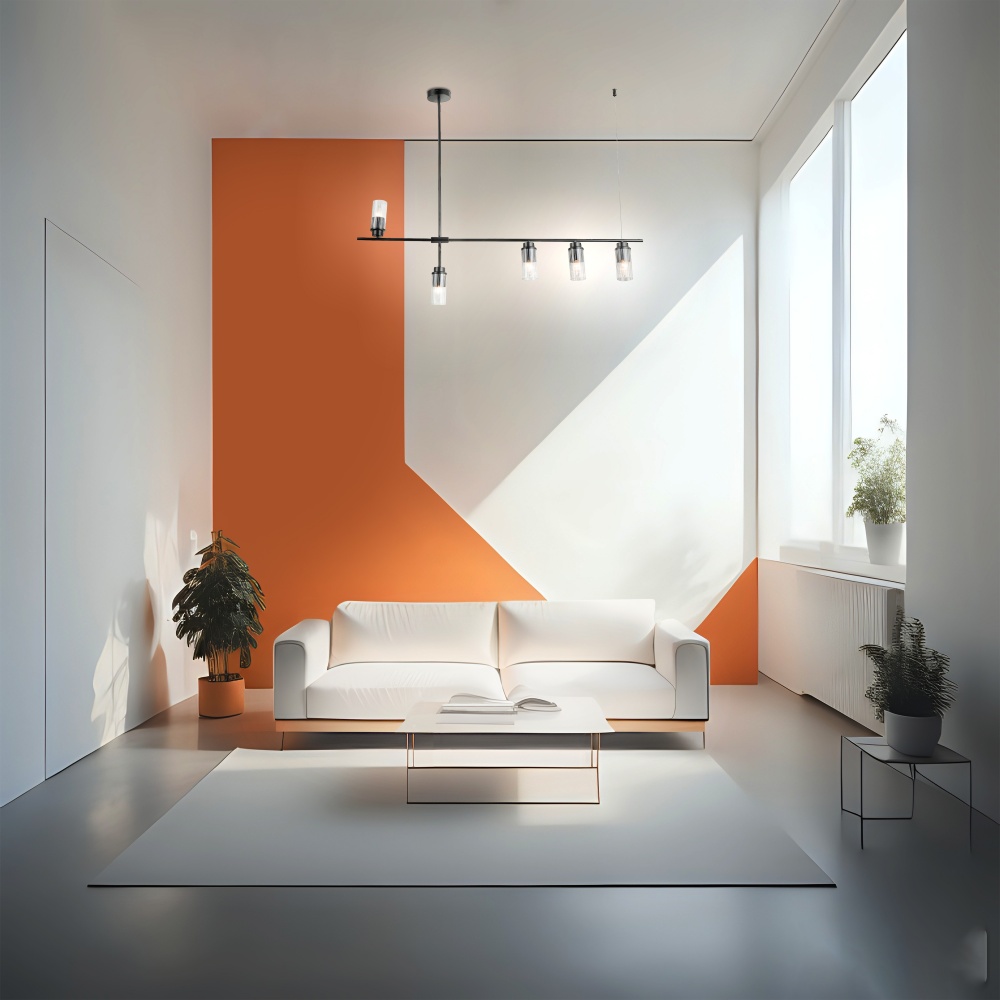 Люстра Miorro Scala 1135х100х790 мм 5x40 Вт E14 чорний 51-311-071