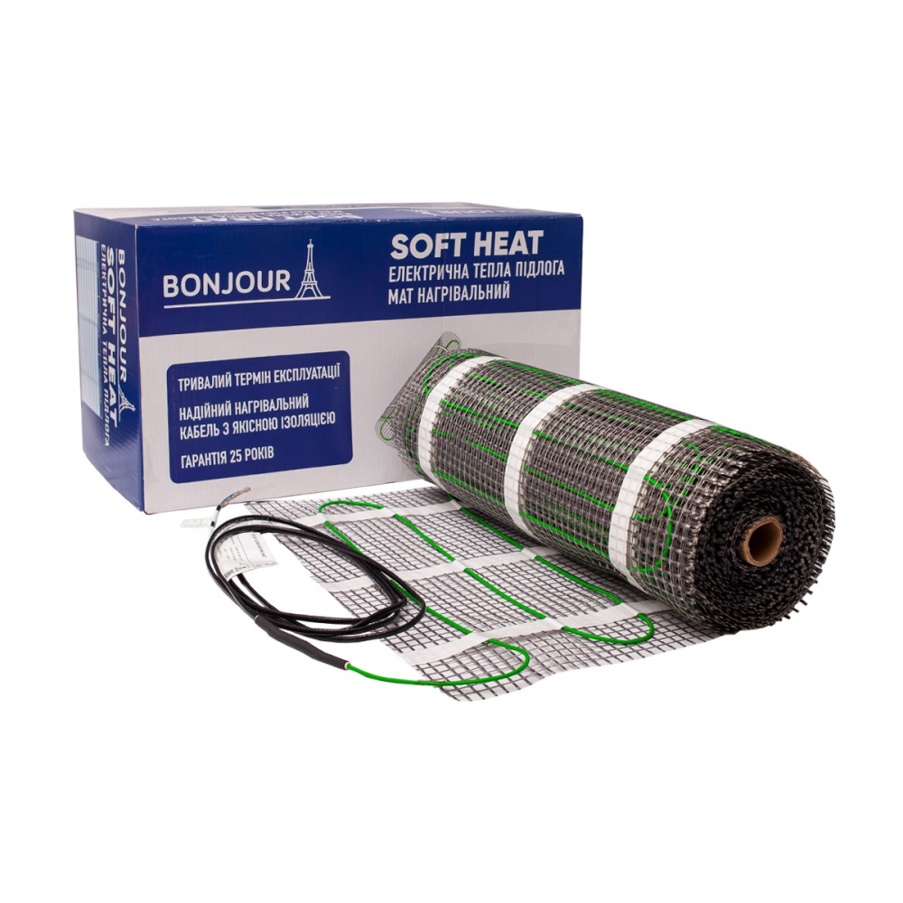 Нагрівальний мат Bonjour Soft Heat EcoPRO-1350-9.0/150 W/m2