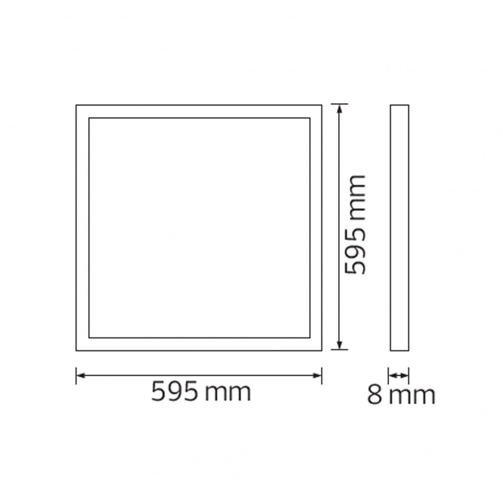 Світильник світлодіодний вбудовуваний HOROZ ELECTRIC 50 Вт 3000/4500/6500 SUPERNOVA 3CCT IP20 056-018-0050-010