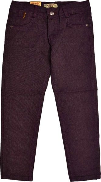 Джинсы CEMIX р.128 бордовый 9180 