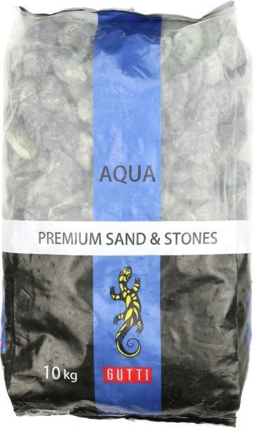 Ґрунт для акваріума GUTTI Мармур Marmo malachite зелений 2-4 см 10 кг