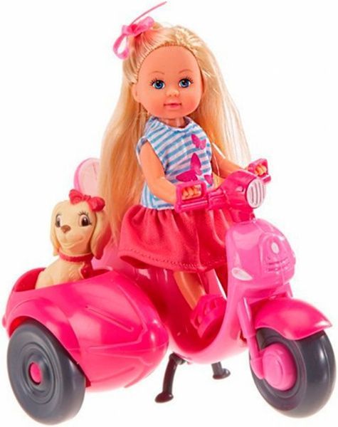 Кукла Steffi & Evi Love Прогулка на скутере с собачкой 5736584
