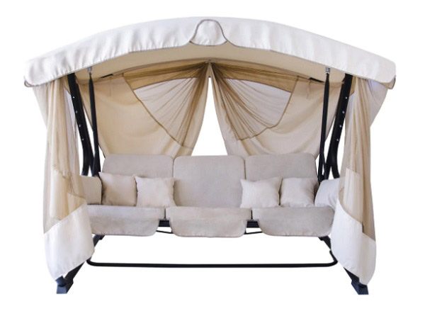 Гойдалка з навісом Vitan Аліса айворі 1880x2300x1520 мм