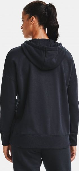 Джемпер Under Armour RIVAL FLEECE FZ HOODIE 1356400-001 р. S черный