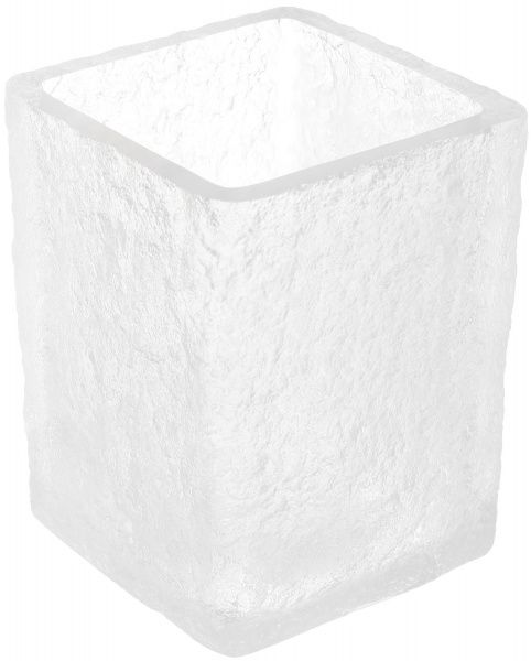 Ершик для унитаза Luna doris черный прозрачной колбой