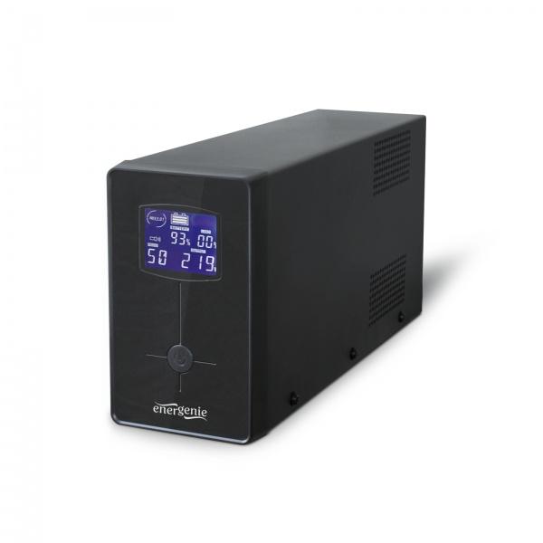 Джерело безперебійного живлення (ДБЖ) EnerGenie EG-UPS-031 650VA, LCD, серія Pro EG-UPS-031